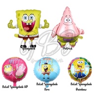 JUMBO Spongebob Patrick Foil Balloon Round/ Happy Birthday Spongebob Squarepants