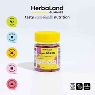 HERBALAND ADULTS VEGAN D3 & B12 30S