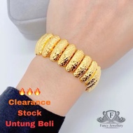 💎💎Fancy Jewellery💎💎 Emas 916 Rantai Tangan Pulut dakap Emas 916 tulen Bajet Emas 916