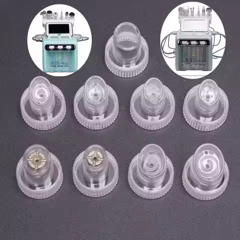 45pcs Facial Hydra Dermabrasion Tips Head Replacement For H2O2 Water Oxygen Jet Peel Microdermabrasi