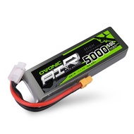 OVONIC 3s Lipo Battery 50C 5000mAh 11.1V Lipo Battery with XT60 Connector for RC Airplane Helicopter