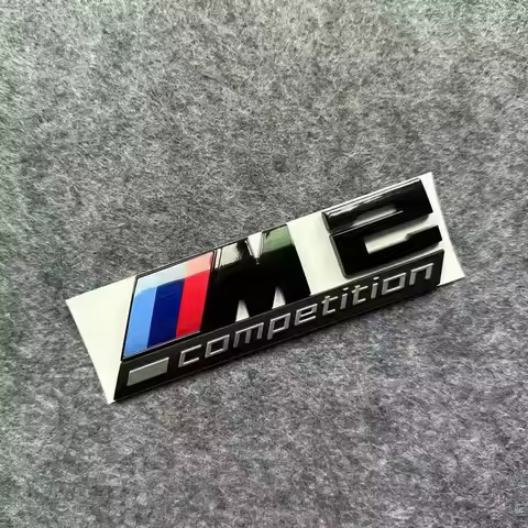 3D Car Decorative accessories M Badge Emblem Decoration Accessories For BMW M3 M4 F07 F34 F30 F20 F1