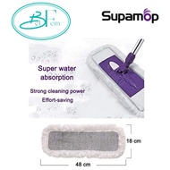 Supamop Super Flat mop head refill / 6 times water absorption size: 48x18cm