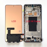 6.67 "AMOLED ของแท้สำหรับ Xiaomi 11T Mi11T จอแสดงผล LCD แผงหน้าจอสัมผัส Digitizer สำหรับ Xiaomi 11T