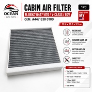 Mercedes-Benz W447 Vito V220 V250 V260 Cabin Aircond Filter A4478300100 Ready Stock MY