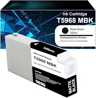 T5968 Matte Black Ink Cartridge for Epson T5968 Matte Black C13T596800 Compatible with Epson Stylus 