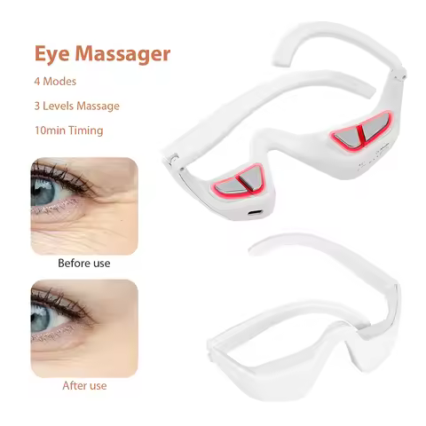 Eye Massager Relieves Eye Fatigue Eyes Massage Glasses Eye Fatigue Relief Massager Under-Eye Glasses