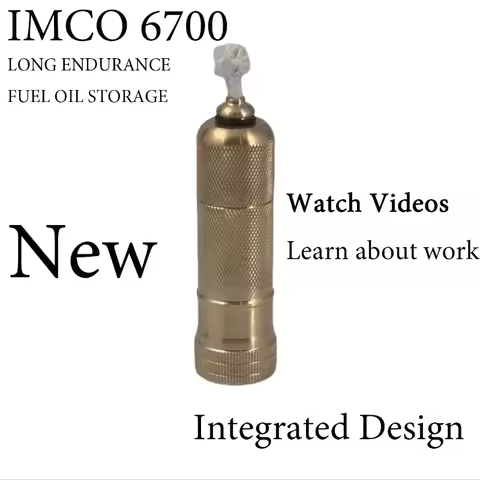 Newly Upgraded Full Brass Oil Tank For Imco 6700 Trench Lighter Long Endurance Fuel Oil Storage Inte