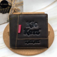 Leather Wallet Short Wallet Genuine Leather Dompet Kulit Lelaki