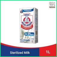 ◳ ♞,♘Bear Brand Sterilized Full Cream Milk 1 Liter