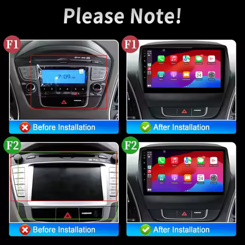 9" Car Radio For Hyundai Tucson 2 LM IX35 2009-2015 Android 16 Wireless BT Carplay Multimedia Naviga