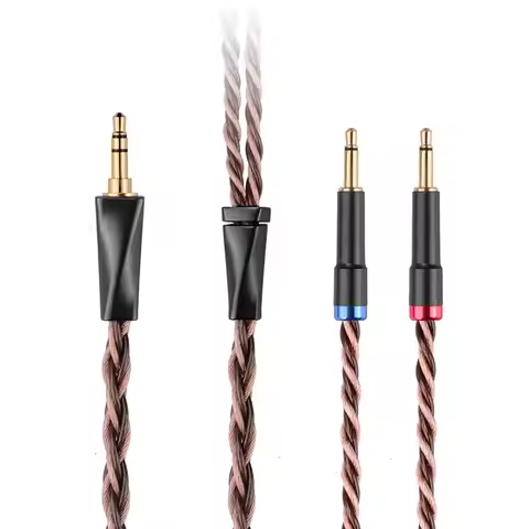 OKCSC 8N OFC German Copper Cable Wire for Sony MDR Z1R MDR Z7M2 Hifiman HE400SE HE4XX Meze Audio Den