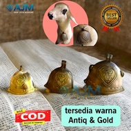 Kluntung brass cow bell brass bell klintingan cow necklace fence bell 1 pcs