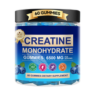 Omilay Creatine Monohydrate Gummy ใช้สำหรับ บรรเทา อ่อนเพลีย กล้ามเนื้อ การกู้คืน ราสเบอร์รี่ Creati