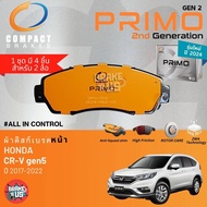 PRIMO gen2 For Honda CR-V CRV gen5 Year 2017-2022 Front And Rear Brake Pads ** Recommended To Send T