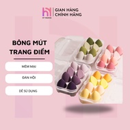 Set of 8 Super Soft and Elastic HY WAXING Foundation Sponges with Carrying Case CI-003