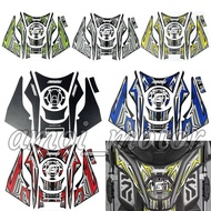 ZONTES 368G ADVENTURE TANK PAD FUEL TANK STICKER TANGKI MINYAK ZONTES 368G STICKER FUEL TANK