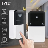 Outdoor Wireless Doorbell Home Waterproof Intelligent Welcome Door Bell Security Ala Hoe Mdies Door Chimes EU  Plug