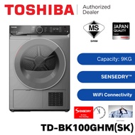 [FREE SHIPPING] Toshiba / Haier 9KG / 10KG / 12KG Heat Pump Tumble Dryer With Smart Control & SENSED
