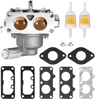 BlueStars 791230 Carburetor Kit - Fit for B&S 445677 405777 406777 407777 20-25 HP 4 Cycle V-Twin En