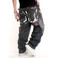 Large Size Loose Casual Pants Trendy Hip-Hop Hip-Hop Trousers Skateboard Pants Men