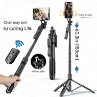 Photo Stick with Handle L16, Tripod, Height 1m6, With Remote Control