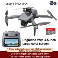 New L600-2 PRO MAX/ L600 PRO MAX 3KM Distance Professional Drone EIS 4K HD Dual Camera 3-Axis Gimbal