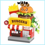 WITTE Mini Shop Blocks, Building Blocks Micro Blocks City Building Blocks,  Mini Educational Toys Ed