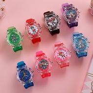 Supply Children Kindergarten Luminous Watch Paws Team Colorful Flash Boy Quartz Watch z12.9