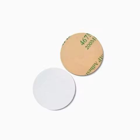 10Pcs 125 Khz RFID ID Sticker Coin Smart Cards TK4100 Chip Compatible EM4100 For Access Control Read