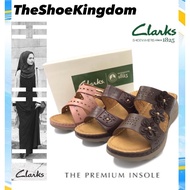 Clarks Women Deluxe Comfort Wedges Sandals Premium Quality Sandal Wanita Clarks
