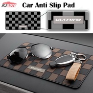 Kia Kn Niro New Plaid Anti Slip Pad Silicone Instrument Panel Pad Car Interior Accessories