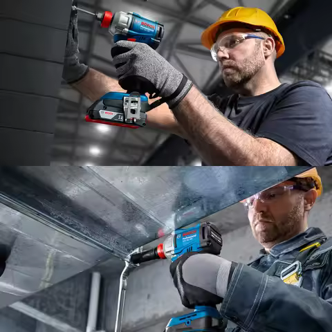 Bosch GDX 18V-285 18V Brushless Impact Driver Wrench 2-in-1 Cordless Electric Wrench 285Nm