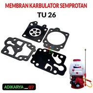 MESIN Carburetor Membrane Carburetor 2-stroke pest spray engine TU26 3WZ4