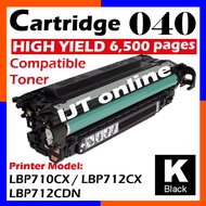 Compatible to Canon Cartridge 040 CRG CART 040H Toner LBP710CX LBP712CDN LBP712CX LBP 712CX LBP712 L