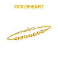 Goldheart 916 Gold Glacier Bangle
