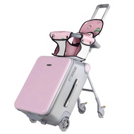 Trolley Case 2-in-1 Stroller Children's Riding Suitcase Children's Riding Suitcase With Guardrails S