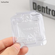 tutu 10Pcs CPU Box CPU Plastic Protective Case CPU Clamshell Tray Case Container VN
