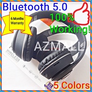 (BT5.0) STRONG Deep Bass Wireless Radio MP3 Headphone Earphone for SAMSUNG S22 S21 S20 FE Note20 A73 A53 A52s 5G A50s A9