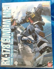 「TITANS PROTOTYPE MOBILE SUIT」RX-178 鋼彈 MK-II 全新 Bandai 萬代 MG 1/100  GUNDAM 「MOBILE SUIT RX-78-2 E.F