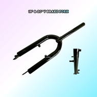 FORK BASIKAL 18" MTB / FORK BASIKAL / FORK BASIKAL MTB V-BRAKE / DISC BRAKE / CALIPER BRAKE