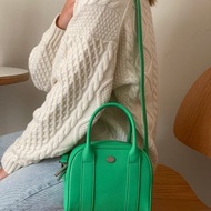 韓國 The Ally | MIA BAG | 綠色 | 牛皮手袋 斜背包