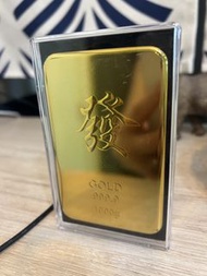 銀河會員迎新禮品充電寶千足金金條 1000g