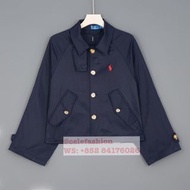 Polo Ralph Lauren women XS-XL navy blue shirt trench coat jacket 女裝寶藍色單排扣插肩風褸 短款風衣 @celefashion