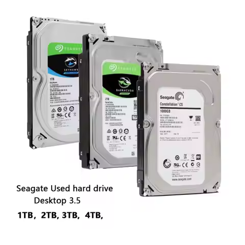 Seagate 1TB 2TB 3TB 4TB Desktop PC 3.5" Internal Mechanical Hard disk SATA 3Gb/s-6Gb/s HDD 5900-7200