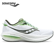 Saucony Men Triumph 21 Running Shoes - White / Umbra