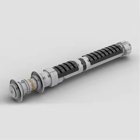 Compatible With Lego Star Wars Moc Player Creative Lightsaber Set Assembly Puzzle Children'S Desktop