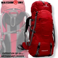 carrier watermount expedition 50 up 60 liter not rei not eiger not consina tas gunung tas hiking