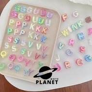 Luxury Clear UV 3D Alphabet Beads Large Letter Alphabet Beads (1 PCS)