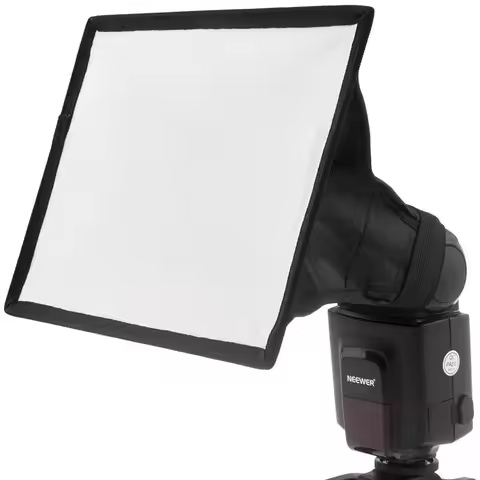 Neewer Collapsible Studio Softbox Flash Diffuser for Canon 430EX II 580EX II 600EX-RT Nikon SB600 SB